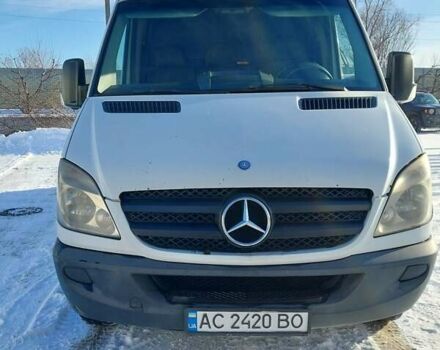 Белый Мерседес Sprinter, объемом двигателя 2.99 л и пробегом 455 тыс. км за 12800 $, фото 1 на Automoto.ua