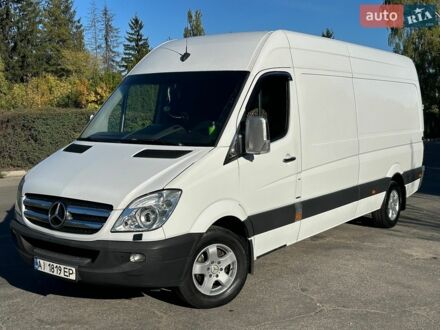 Белый Мерседес Sprinter, объемом двигателя 2.14 л и пробегом 481 тыс. км за 15800 $, фото 1 на Automoto.ua