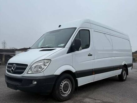 Белый Мерседес Sprinter, объемом двигателя 3 л и пробегом 349 тыс. км за 18100 $, фото 1 на Automoto.ua