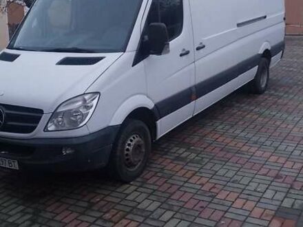 Белый Мерседес Sprinter, объемом двигателя 2.2 л и пробегом 441 тыс. км за 16500 $, фото 1 на Automoto.ua