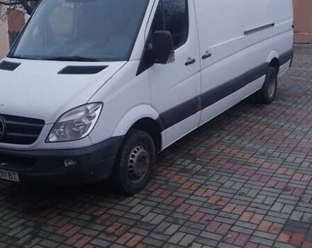 Белый Мерседес Sprinter, объемом двигателя 2.2 л и пробегом 441 тыс. км за 16500 $, фото 1 на Automoto.ua