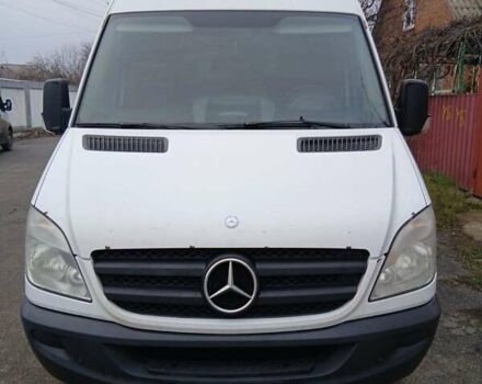 Белый Мерседес Sprinter, объемом двигателя 2.14 л и пробегом 595 тыс. км за 13000 $, фото 1 на Automoto.ua