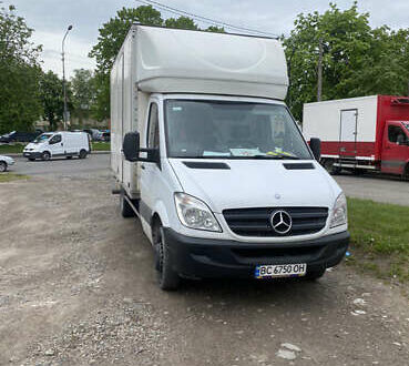 Белый Мерседес Sprinter, объемом двигателя 2.2 л и пробегом 470 тыс. км за 18000 $, фото 1 на Automoto.ua
