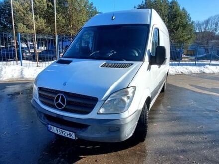 Белый Мерседес Sprinter, объемом двигателя 2.14 л и пробегом 423 тыс. км за 12900 $, фото 1 на Automoto.ua