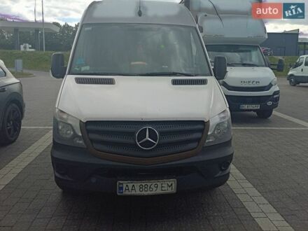 Белый Мерседес Sprinter, объемом двигателя 2.14 л и пробегом 458 тыс. км за 14000 $, фото 1 на Automoto.ua