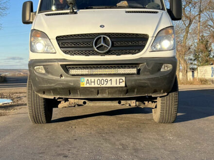 Білий Мерседес Sprinter, об'ємом двигуна 2.2 л та пробігом 98 тис. км за 29000 $, фото 1 на Automoto.ua
