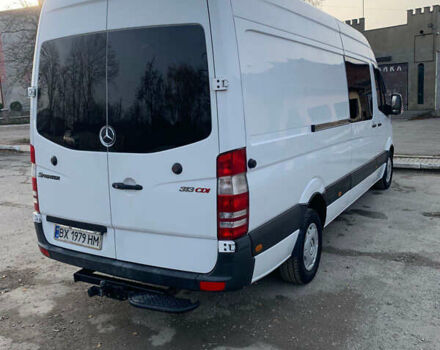Белый Мерседес Sprinter, объемом двигателя 2.2 л и пробегом 551 тыс. км за 18700 $, фото 1 на Automoto.ua