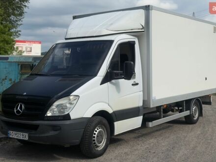 Белый Мерседес Sprinter, объемом двигателя 2.14 л и пробегом 350 тыс. км за 13200 $, фото 1 на Automoto.ua