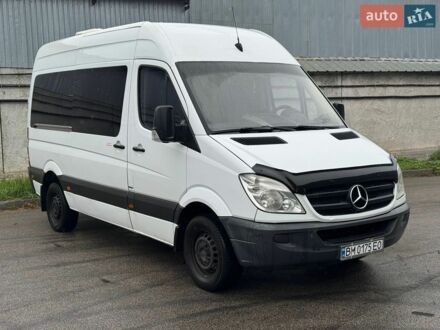 Белый Мерседес Sprinter, объемом двигателя 2.14 л и пробегом 487 тыс. км за 14900 $, фото 1 на Automoto.ua
