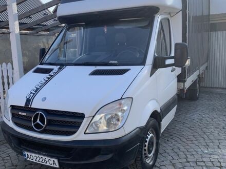 Белый Мерседес Sprinter, объемом двигателя 2.1 л и пробегом 298 тыс. км за 13500 $, фото 1 на Automoto.ua