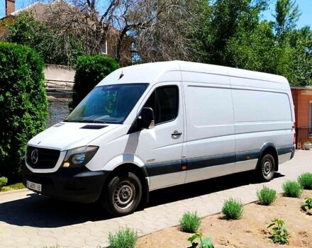 Белый Мерседес Sprinter, объемом двигателя 3 л и пробегом 308 тыс. км за 23000 $, фото 1 на Automoto.ua