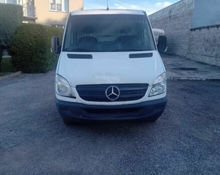 Белый Мерседес Sprinter, объемом двигателя 2.2 л и пробегом 448 тыс. км за 12000 $, фото 1 на Automoto.ua