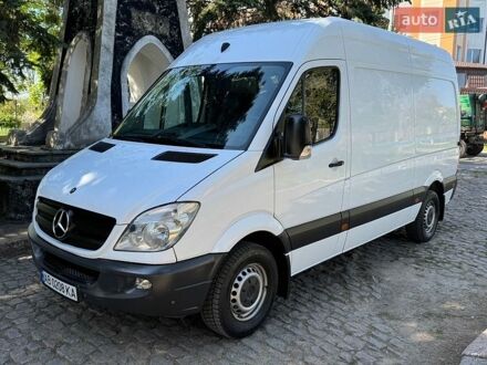 Белый Мерседес Sprinter, объемом двигателя 2.14 л и пробегом 390 тыс. км за 13300 $, фото 1 на Automoto.ua