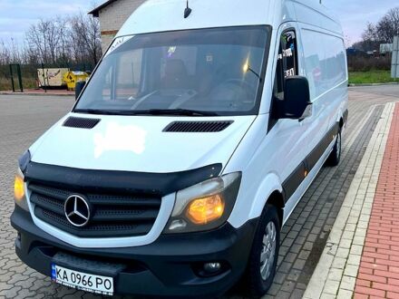 Белый Мерседес Sprinter, объемом двигателя 2.1 л и пробегом 259 тыс. км за 18700 $, фото 1 на Automoto.ua