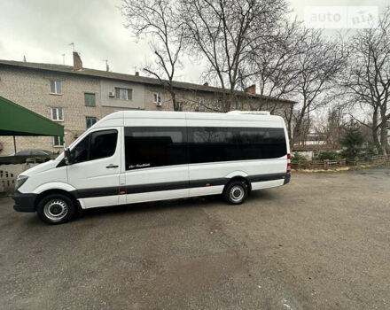 Белый Мерседес Sprinter, объемом двигателя 3 л и пробегом 326 тыс. км за 43500 $, фото 11 на Automoto.ua