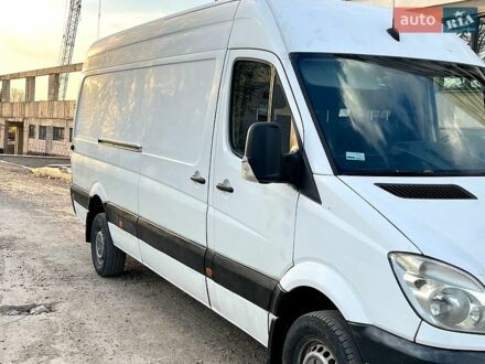 Белый Мерседес Sprinter, объемом двигателя 2.2 л и пробегом 602 тыс. км за 14000 $, фото 1 на Automoto.ua