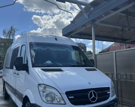 Білий Мерседес Sprinter, об'ємом двигуна 3 л та пробігом 489 тис. км за 18500 $, фото 1 на Automoto.ua