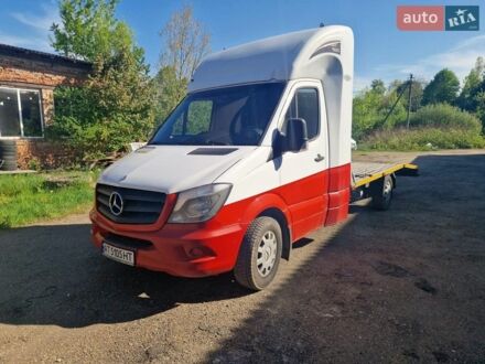 Белый Мерседес Sprinter, объемом двигателя 2.99 л и пробегом 634 тыс. км за 23650 $, фото 1 на Automoto.ua