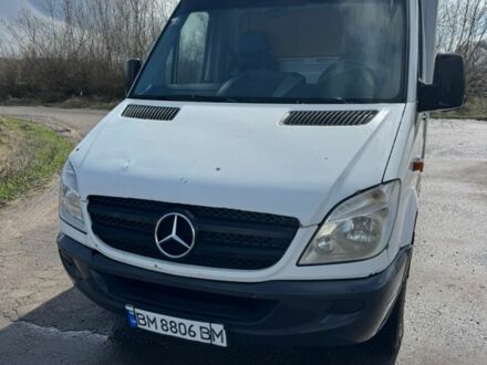 Белый Мерседес Sprinter, объемом двигателя 2.14 л и пробегом 563 тыс. км за 11500 $, фото 1 на Automoto.ua