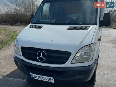Белый Мерседес Sprinter, объемом двигателя 2.14 л и пробегом 563 тыс. км за 13500 $, фото 1 на Automoto.ua