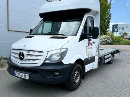 Белый Мерседес Sprinter, объемом двигателя 2.14 л и пробегом 313 тыс. км за 15500 $, фото 1 на Automoto.ua
