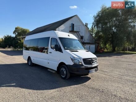 Белый Мерседес Sprinter, объемом двигателя 2.2 л и пробегом 350 тыс. км за 33700 $, фото 1 на Automoto.ua