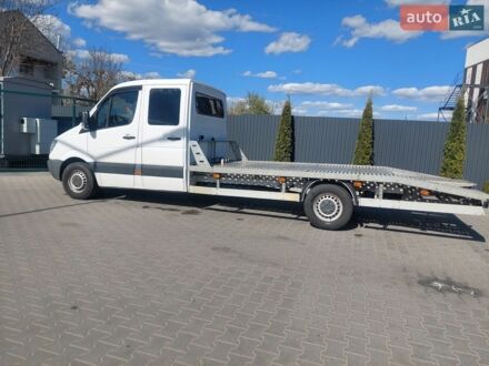 Белый Мерседес Sprinter, объемом двигателя 2.14 л и пробегом 287 тыс. км за 18600 $, фото 1 на Automoto.ua