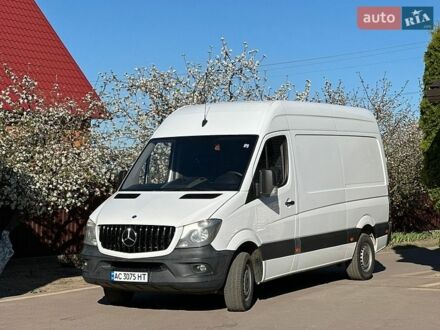 Белый Мерседес Sprinter, объемом двигателя 2.14 л и пробегом 484 тыс. км за 14500 $, фото 1 на Automoto.ua