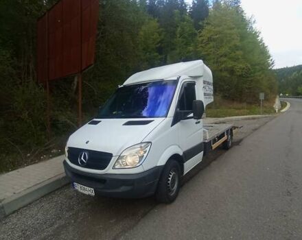 Белый Мерседес Sprinter, объемом двигателя 2.14 л и пробегом 375 тыс. км за 19800 $, фото 1 на Automoto.ua