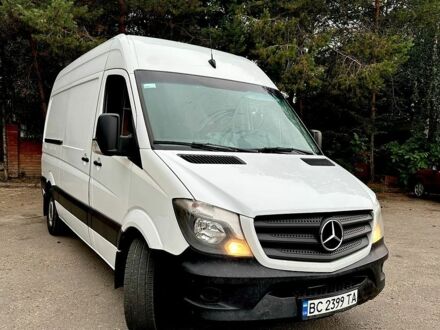 Белый Мерседес Sprinter, объемом двигателя 2.14 л и пробегом 452 тыс. км за 10800 $, фото 1 на Automoto.ua