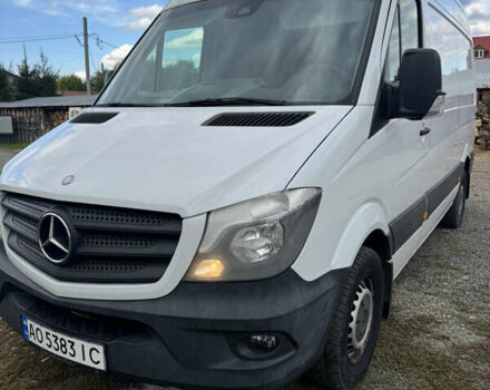 Белый Мерседес Sprinter, объемом двигателя 2.14 л и пробегом 305 тыс. км за 16000 $, фото 1 на Automoto.ua