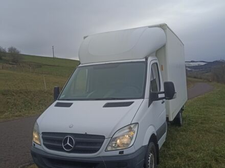 Белый Мерседес Sprinter, объемом двигателя 2.14 л и пробегом 353 тыс. км за 15000 $, фото 1 на Automoto.ua