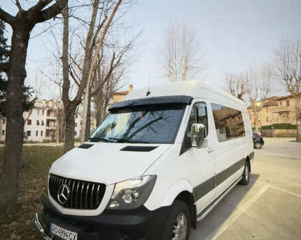 Белый Мерседес Sprinter, объемом двигателя 2.14 л и пробегом 470 тыс. км за 24000 $, фото 1 на Automoto.ua