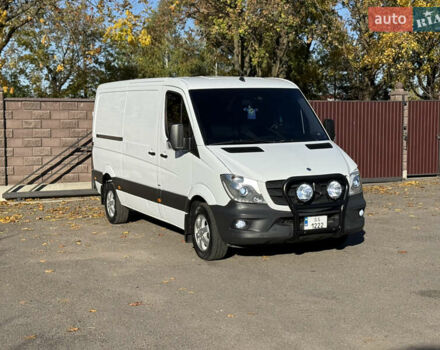 Белый Мерседес Sprinter, объемом двигателя 3 л и пробегом 378 тыс. км за 19500 $, фото 1 на Automoto.ua