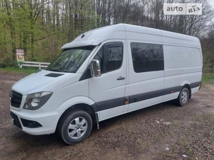 Белый Мерседес Sprinter, объемом двигателя 3 л и пробегом 600 тыс. км за 21500 $, фото 1 на Automoto.ua