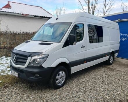 Белый Мерседес Sprinter, объемом двигателя 3 л и пробегом 470 тыс. км за 29500 $, фото 1 на Automoto.ua