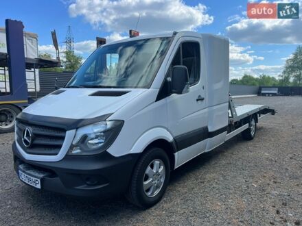 Белый Мерседес Sprinter, объемом двигателя 2.14 л и пробегом 398 тыс. км за 20500 $, фото 1 на Automoto.ua