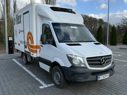 Белый Мерседес Sprinter, объемом двигателя 2.14 л и пробегом 359 тыс. км за 18700 $, фото 1 на Automoto.ua