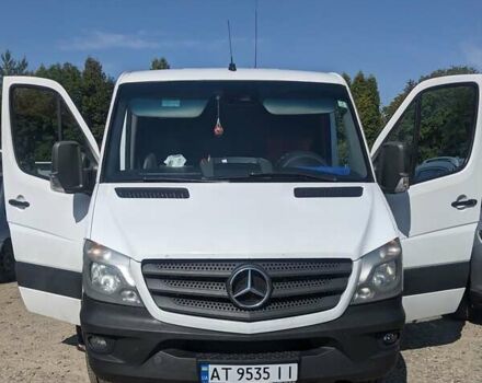 Белый Мерседес Sprinter, объемом двигателя 2.2 л и пробегом 653 тыс. км за 18400 $, фото 1 на Automoto.ua