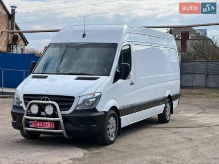Белый Мерседес Sprinter, объемом двигателя 2.2 л и пробегом 258 тыс. км за 19750 $, фото 1 на Automoto.ua
