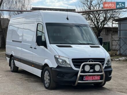 Белый Мерседес Sprinter, объемом двигателя 2.2 л и пробегом 258 тыс. км за 20850 $, фото 1 на Automoto.ua