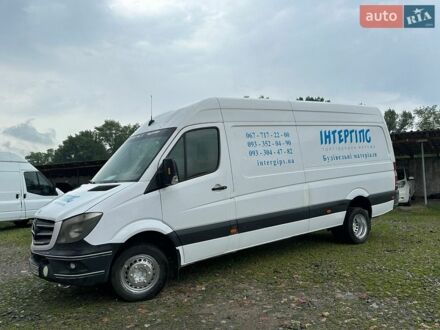 Белый Мерседес Sprinter, объемом двигателя 2.2 л и пробегом 511 тыс. км за 16100 $, фото 1 на Automoto.ua