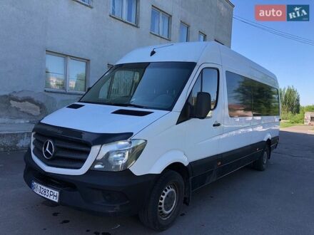 Белый Мерседес Sprinter, объемом двигателя 2.14 л и пробегом 287 тыс. км за 14000 $, фото 1 на Automoto.ua