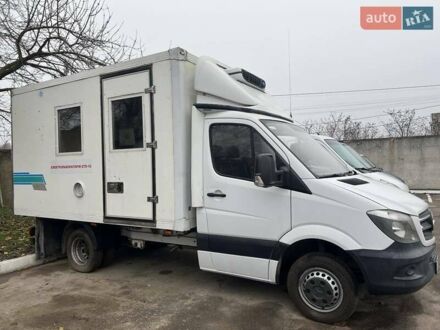 Білий Мерседес Sprinter, об'ємом двигуна 2.1 л та пробігом 205 тис. км за 45000 $, фото 1 на Automoto.ua