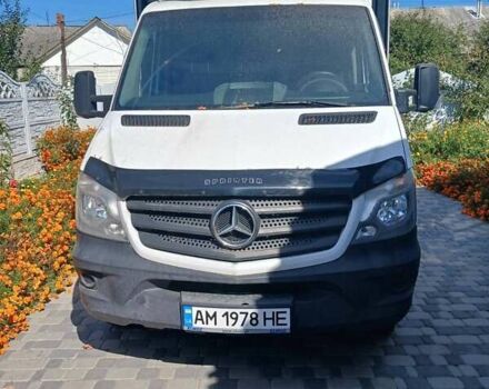 Білий Мерседес Sprinter, об'ємом двигуна 3.22 л та пробігом 223 тис. км за 25000 $, фото 1 на Automoto.ua