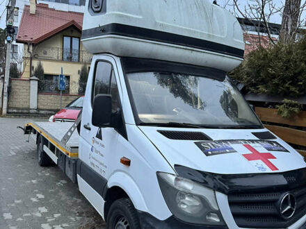 Білий Мерседес Sprinter, об'ємом двигуна 2.15 л та пробігом 480 тис. км за 19000 $, фото 1 на Automoto.ua