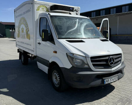 Белый Мерседес Sprinter, объемом двигателя 2.1 л и пробегом 439 тыс. км за 13800 $, фото 1 на Automoto.ua