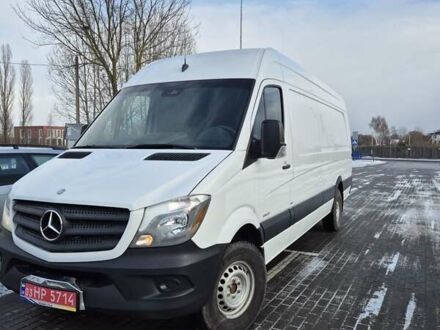 Белый Мерседес Sprinter, объемом двигателя 3 л и пробегом 245 тыс. км за 27000 $, фото 1 на Automoto.ua