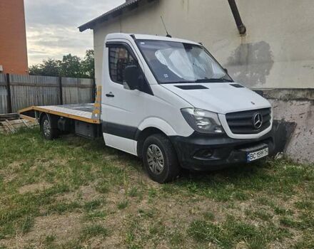 Белый Мерседес Sprinter, объемом двигателя 2.14 л и пробегом 403 тыс. км за 17500 $, фото 1 на Automoto.ua
