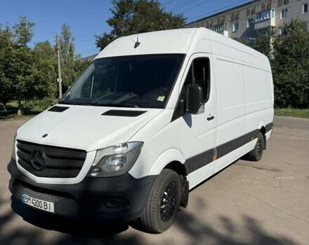 Белый Мерседес Sprinter, объемом двигателя 2.14 л и пробегом 315 тыс. км за 16000 $, фото 1 на Automoto.ua